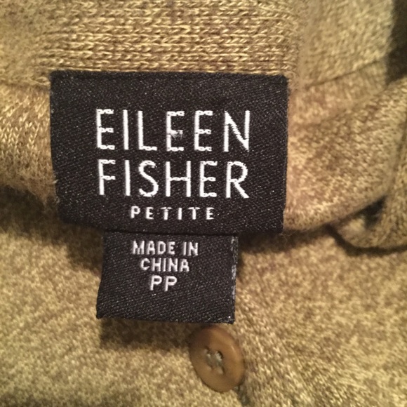 Eileen Fisher | Petite PP Button Up Sweater - Picture 2 of 3